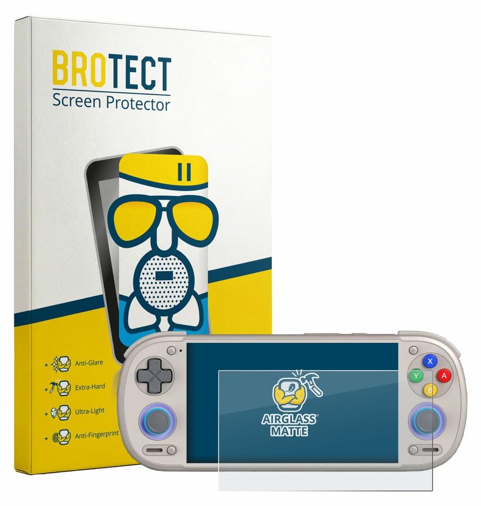 BROTECT Entspiegelungs Schutzglas für Retroid Pocket 6 Schutzfolie Panzer Folie Glas Display Schutz matt