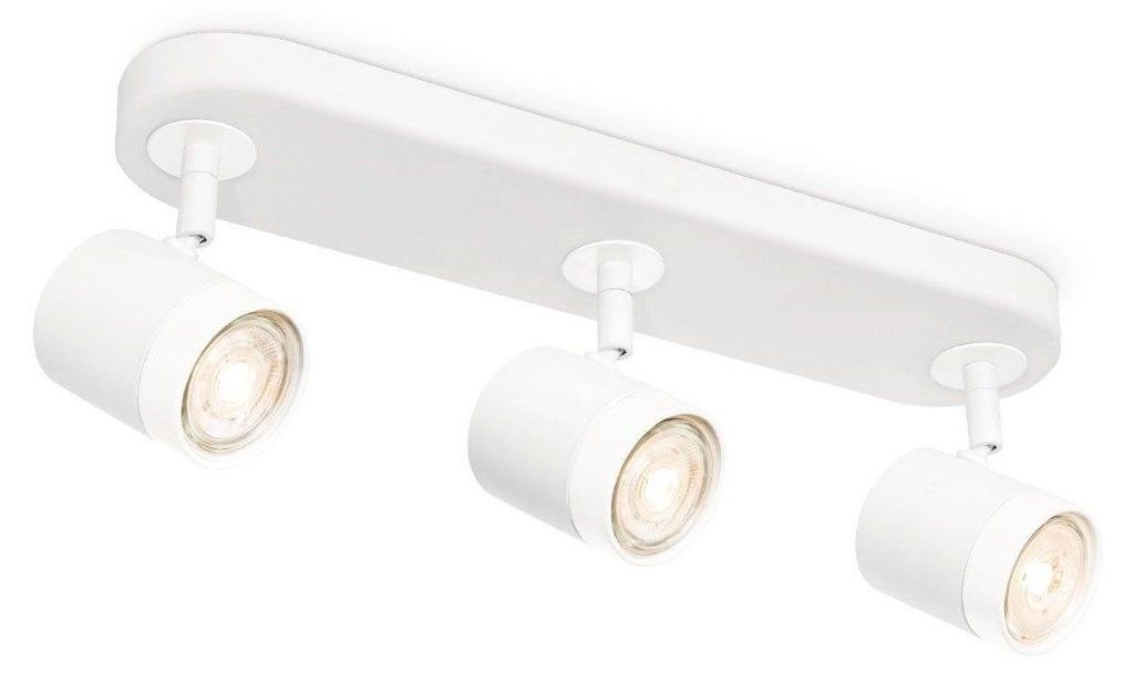 Home Sweet Home LED Aufbaustrahler Manu 3 - inkl. dimmbarem LED-Leuchtmittel - weiß