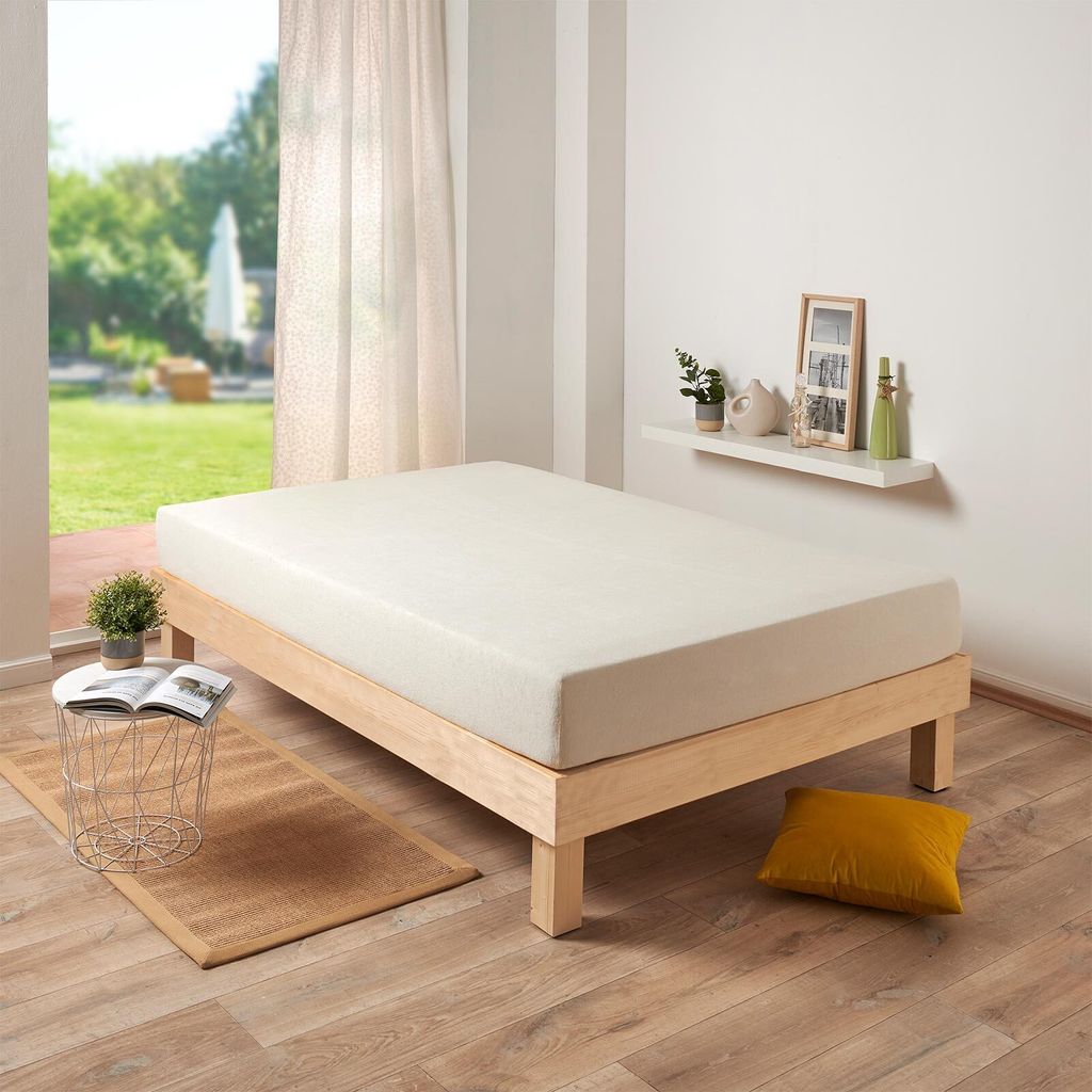 Traumschlaf Frottee Stretch Spannbettlaken 90x200 - 100x200 cm natur