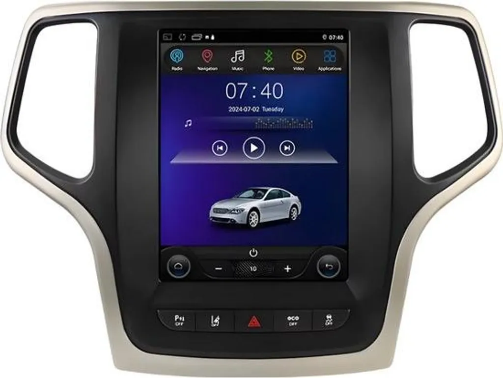 Autoradio CarPlay pour Jeep Grand Cherokee 2014-2022 Bluetooth 32 Go