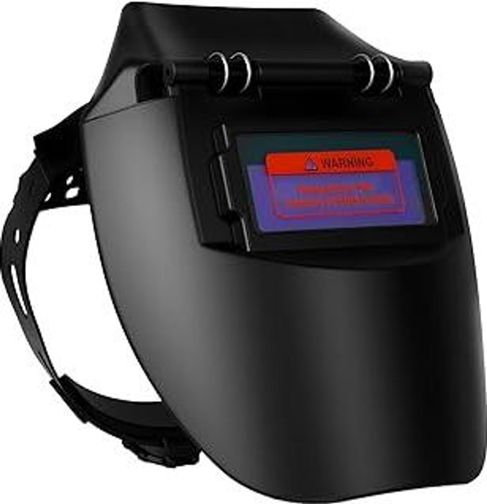 Schweißhelm Automatik,Schweißhelm mit Automatischer Verdunkelung 92 x 42 mm,Solarstrom 4 Lichtbogensensor Breite Schattierung 9-13 für Lichtboge...
