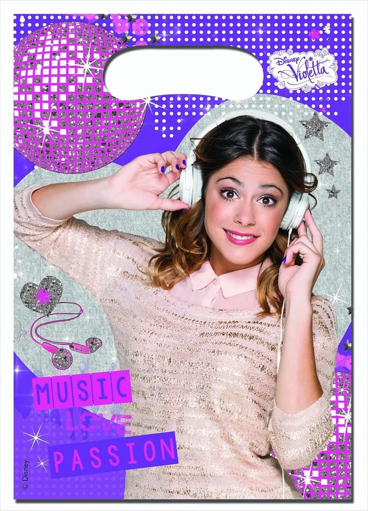Violetta Gold Geschenktüten, 6 Stk. Produktbild 