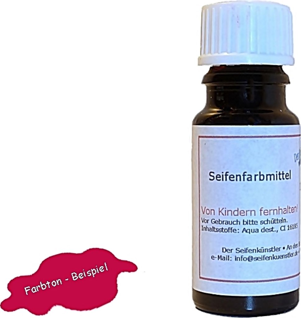 Rubinrot 10ml: flüssige, wasserlösliche Lebensmittel-Farbe