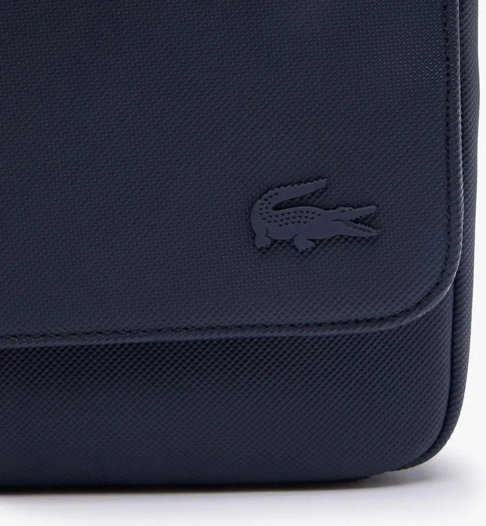 Borsa Uomo Lacoste Classic Flap Marine 166 - Design Funzionale - 12