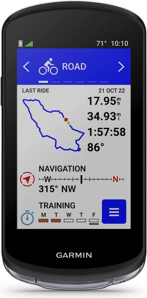 Garmin Edge 1040 Solar - 32 GB - 35 h - 59,3 mm