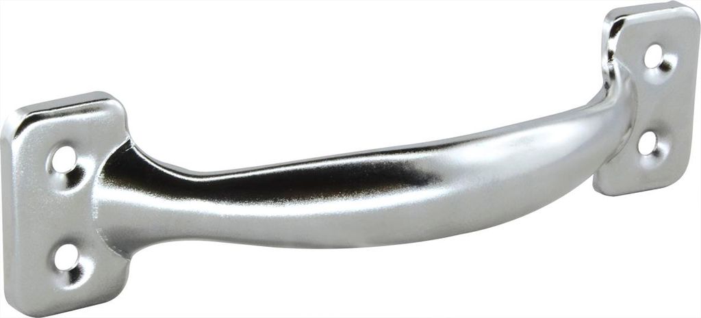 Ladengriff Ancha E Breite 127 mm, Eisen verchromt