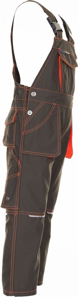 Dungarees Basalt Neon Junior olive/orange velikost 122/128 Obrázek produktu 
