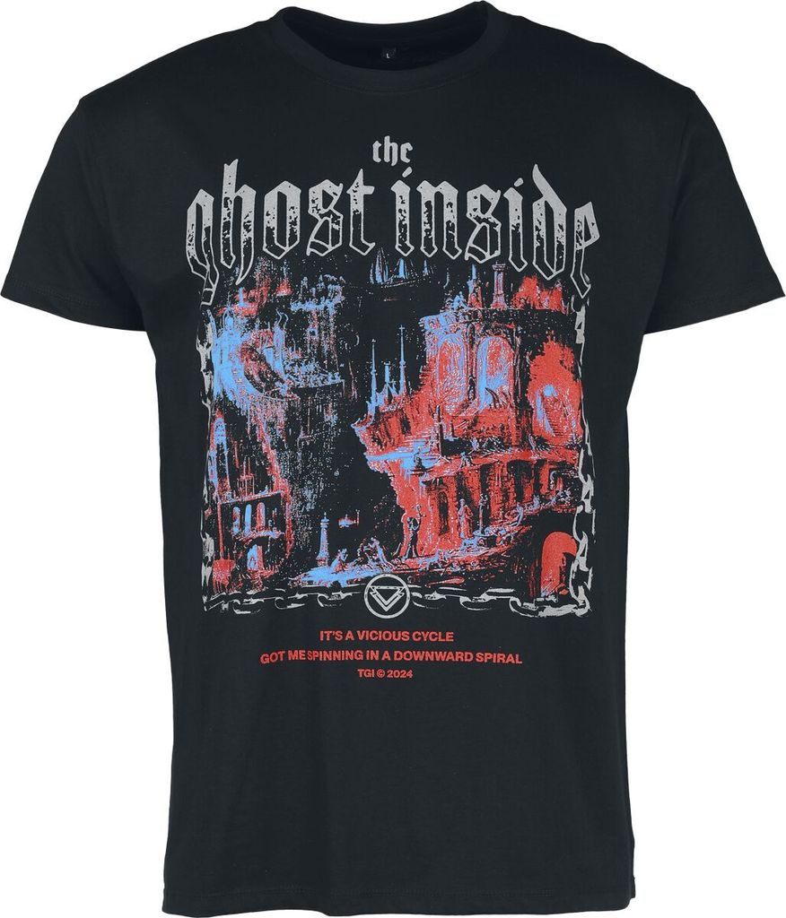 The Ghost Inside T-Shirt Herren Vicious Circle schwarz S