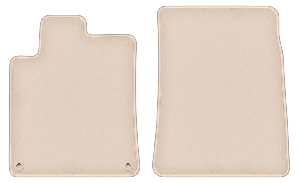 DURBAN Beige Velours-Fußmatten vorne für Citroen C5 I Produktbild 