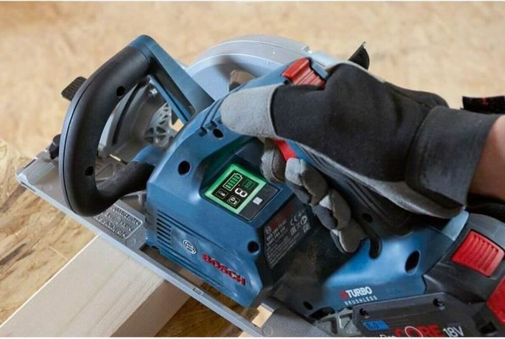 18V Akku Handkreissäge BITURBO GKS 18V-68 GC | 2xAkku 5.5Ah Produktbild 4
