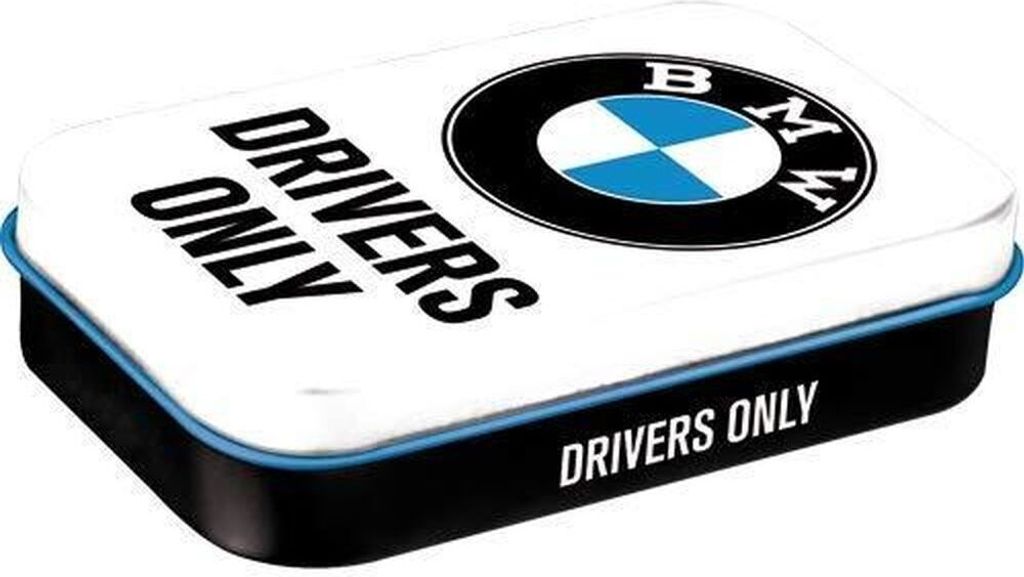 Nostalgic-Art - Pillendose XL - BMW - BMW Drivers Only