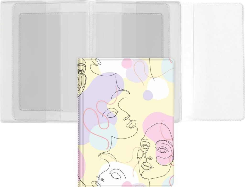 Dokumentenmappe mit Druck "WO" von BIURFOL