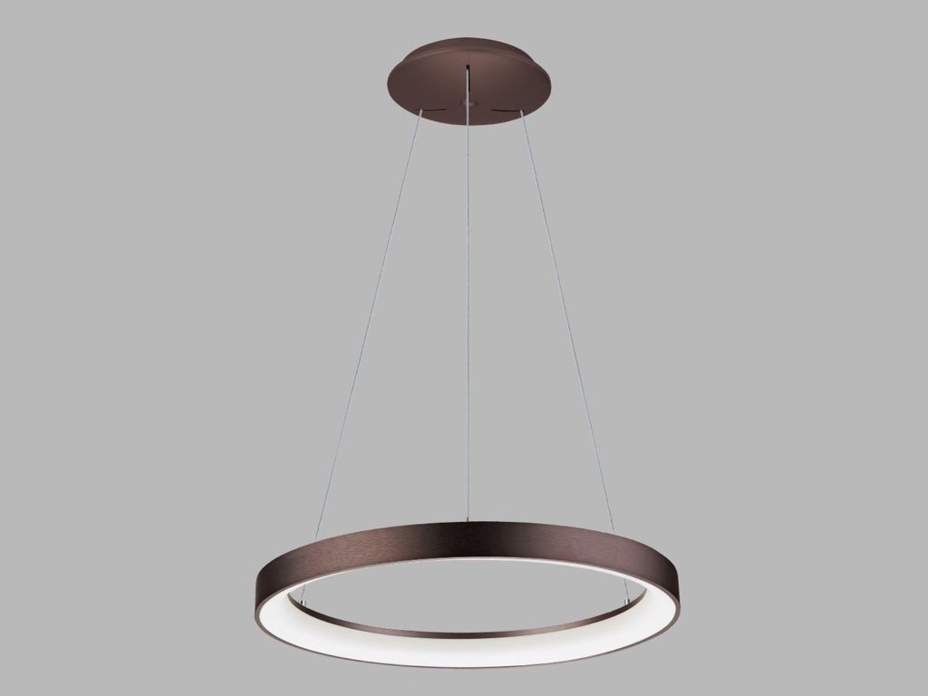 LED2 3273258D BELLA SLIM 58 P-Z, CF DIM 48W 2CCT 3000K/4000K Pendelleuchte Kaffee