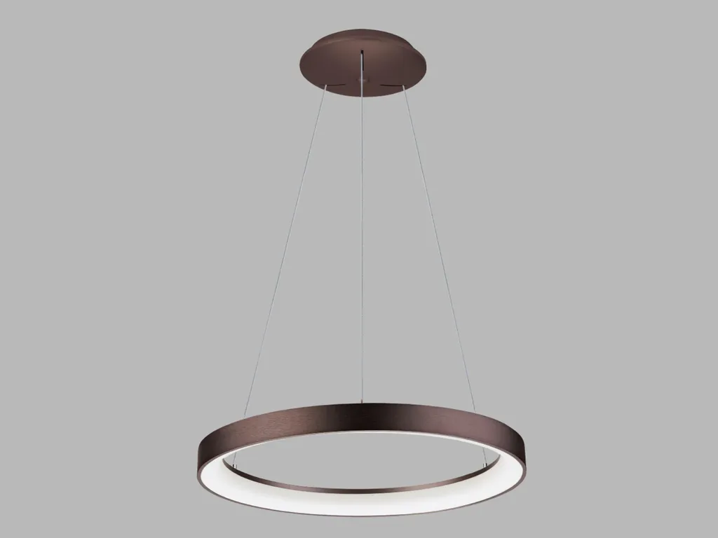 Lustre LED Variable TRIAC BELLA SLIM Café CRI90 3000K ou 4000K