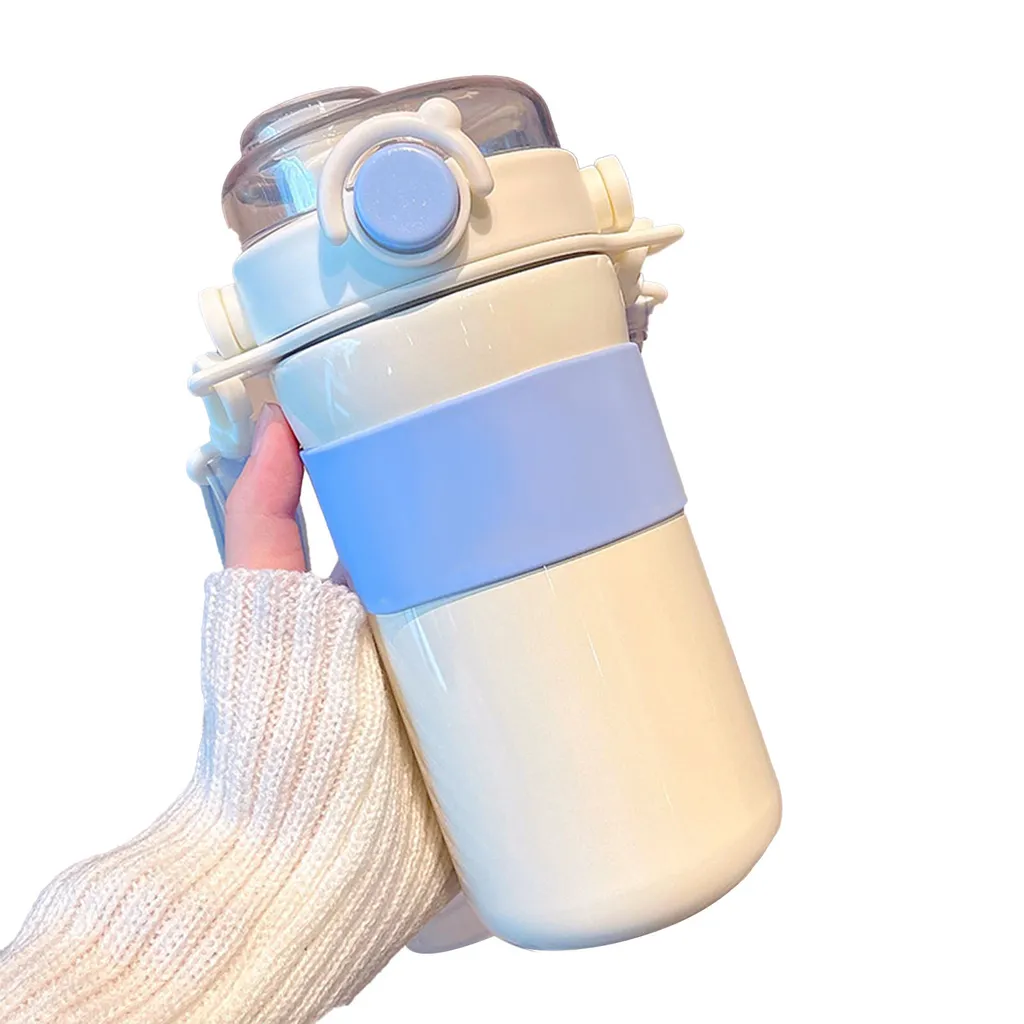 Pochette d'eau isolante sport plein air Weiß - Porte-bouteille 750ml