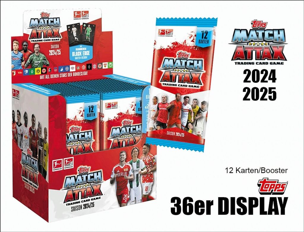 Topps Bundesliga Match Attax 2023-2024 - Bundle -Display Produktbild 