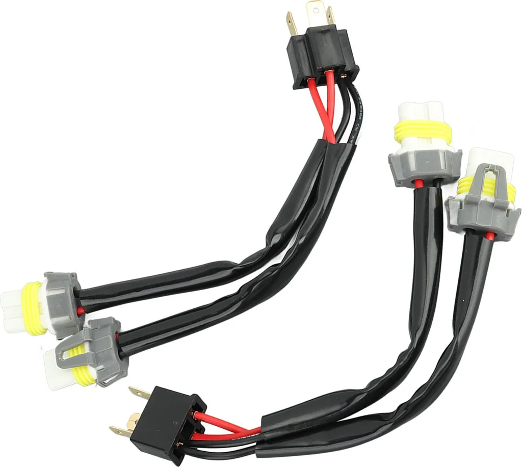 2 Pz Cavo Splitter Fari H4 a 9005 9006 - Adattatore Conversione Pickup