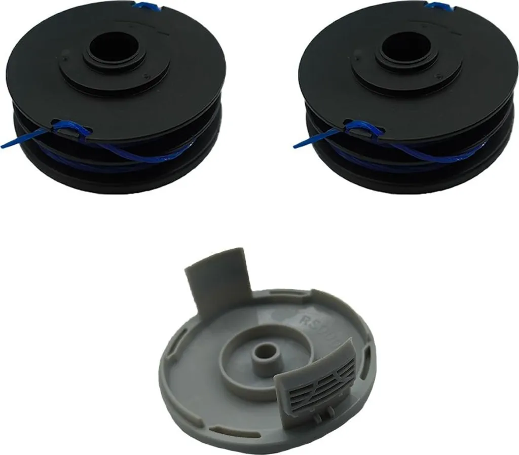 Kit Testina Tagliabordi per RYOBI RLT4027 | 2 Bobine RAC123 Ricambi