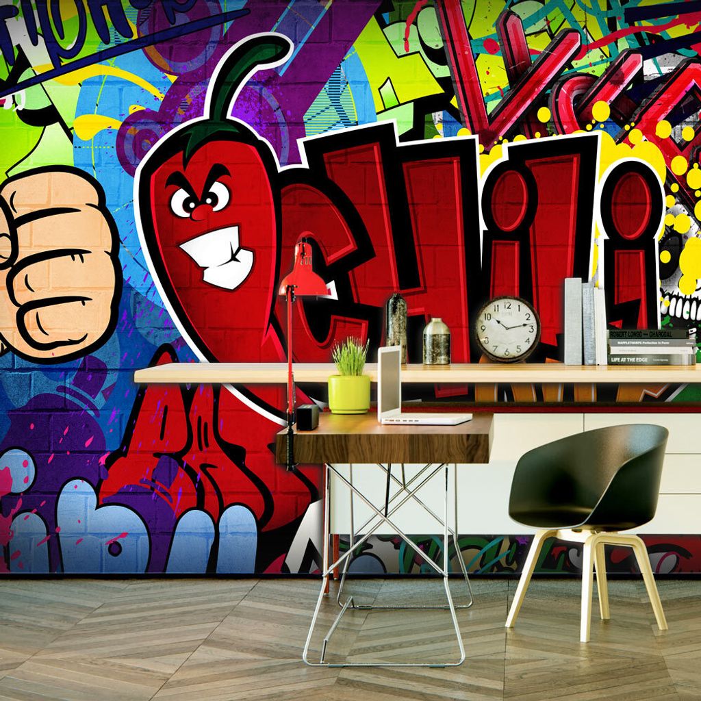 Basera Fototapete Street Art-Motiv i-A-0114-a-a, Vliestapete, 500x280 cm