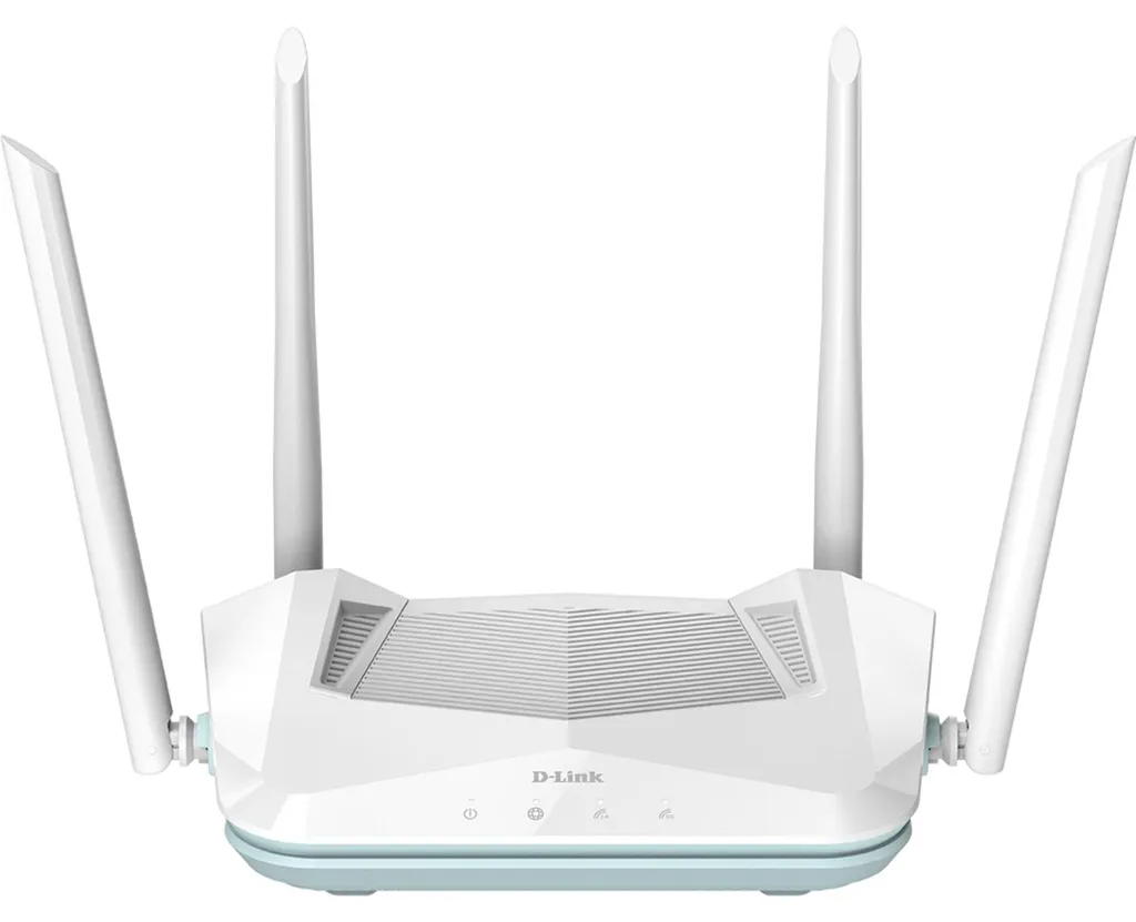 Routeur Wi-Fi 6 AX1500 D-Link R15 pour Streaming 4K et Gaming - Blanc