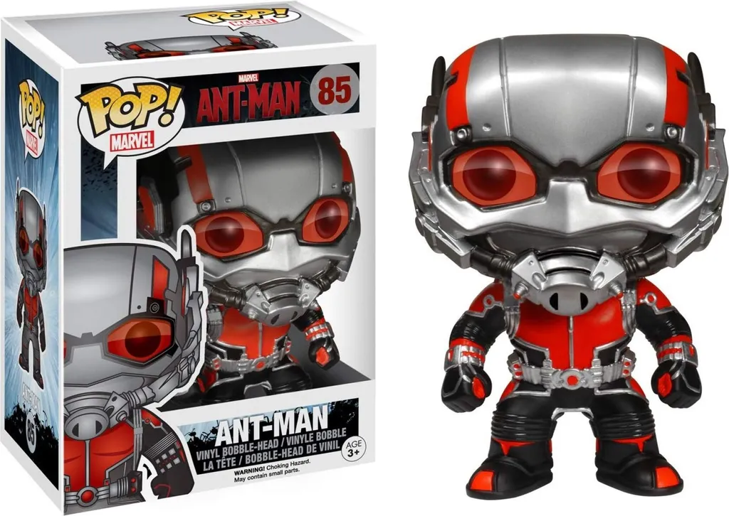 Ant-Man Marvel Funko POP n°05 Figurine de 10 cm avec Tête Oscillante
