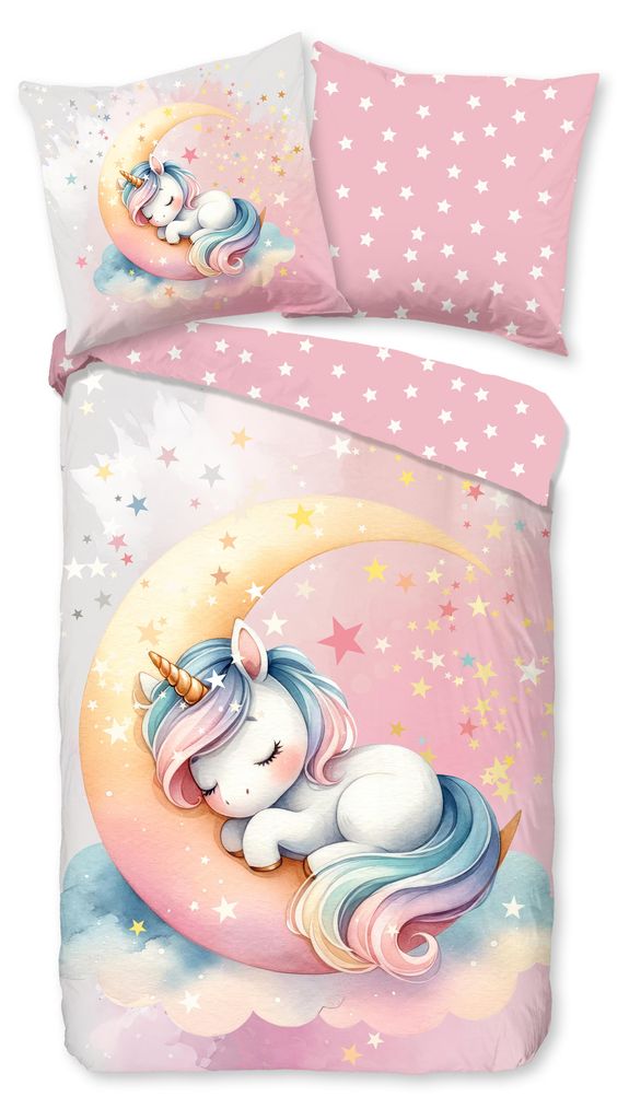 Bettbezug Good Morning 135x200 + 1* 80x80 cm - 100 % Produktbild 