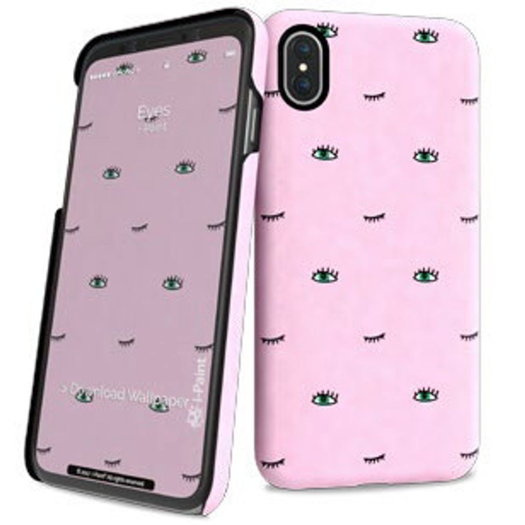 i-Paint – pevné pouzdro na iPhone X/XS (oči) Produktbild 