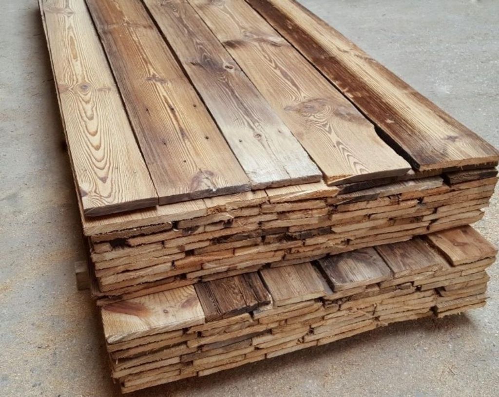 Legno di recupero Legno antico Tavole in legno massiccio Immagine del prodotto 