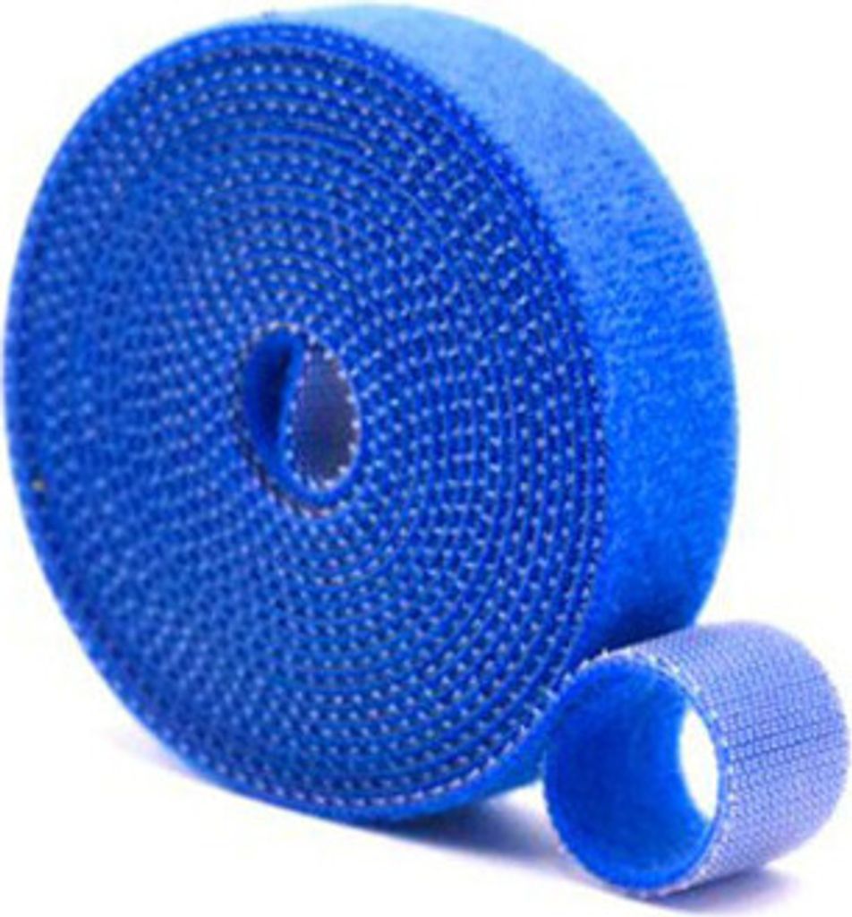 Kabel Organizer mit Klettverschluss – 1m in Blau für Ordnung und Sicherheit KP28002