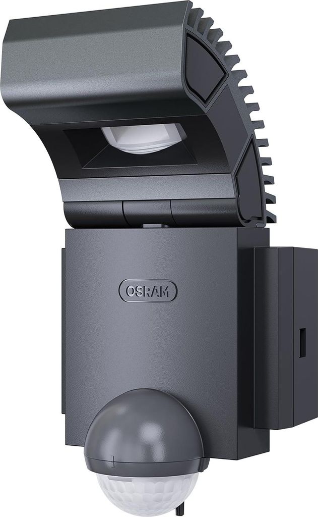 Osram LED Spot, Noxlite, aussenenlampe, aussenenstrahler 60° schwenkbar und 70° kippbar, Bewegungsmelder, Daemmerungssensor, anthrazit, kaltweiss...