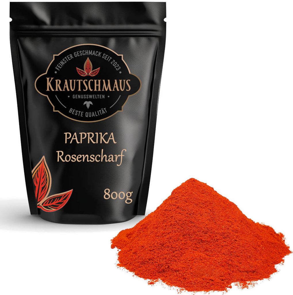 800g Paprika Scharf 800g von Krautschmaus, schonend Produktbild 