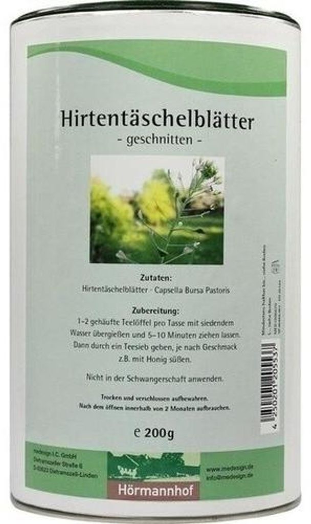 Hirtentäschelblätter Tee 200 g