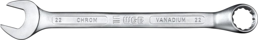 WGB Ringmaulschlüssel SW10, 146mm, Chrom-Vanadium, DIN 3113 B