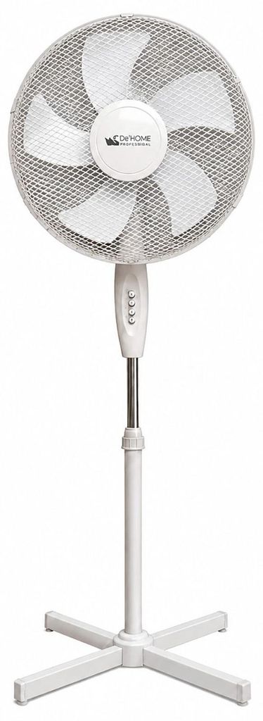 BURI Standventilator 45W | Höhenverstellbar 120-130 cm | 3 Produktbild 