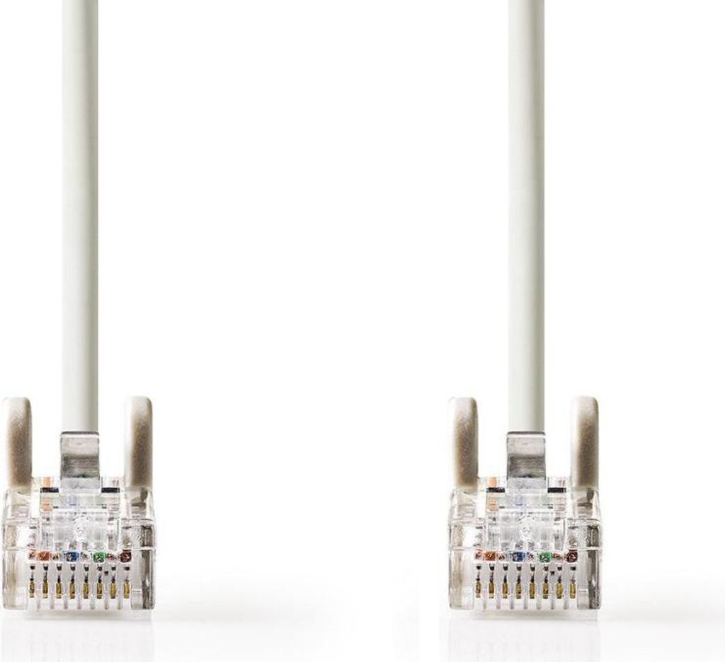 Nedis CCGT85000GY20 Cat 5e UTP-Netzwerkkabel RJ45 (8P8C) Stecker – RJ45 (8P8C) Stecker 2,0 m Grau