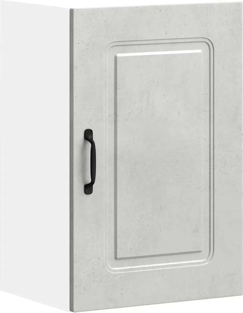 Cucina Moderna Kalmar Cemento Grigio: Arredo Parete Effetto Materico