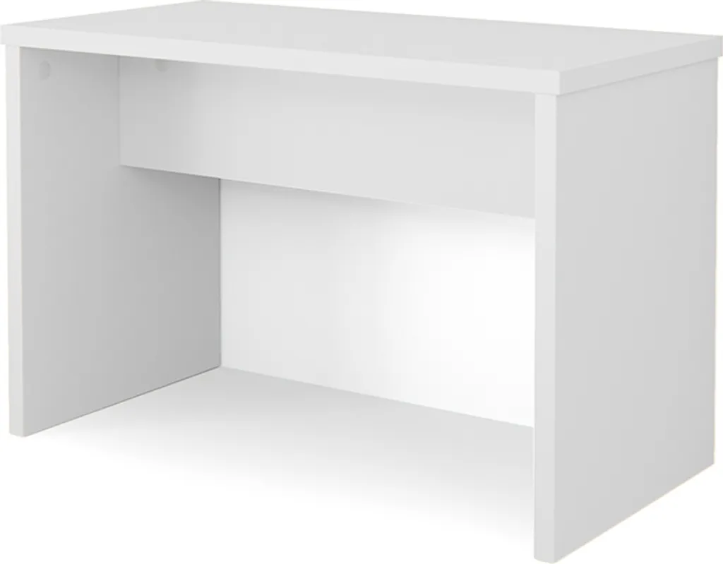 Banc Design Blanc 70cm Vicco 28400 : Assise Stable et Finition Mate