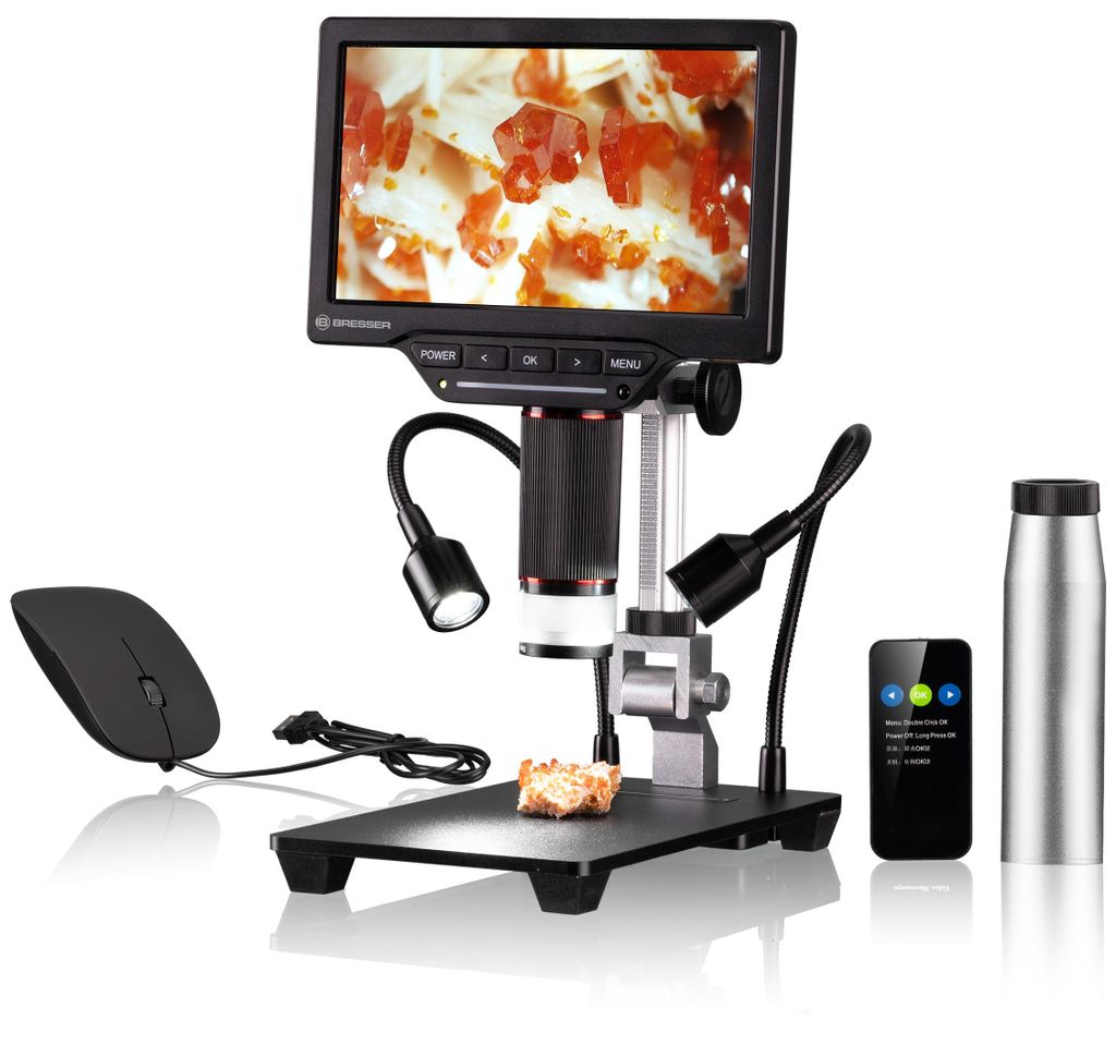 Bresser - 13518 - Digitálny mikroskop WLAN 1.080P 2L s LCD Obrázok produktu 
