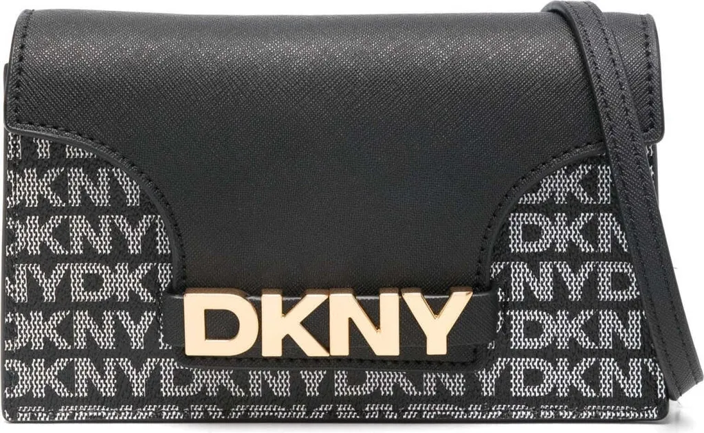 Sac bandoulière en cuir synthétique DKNY Noir pour femme active