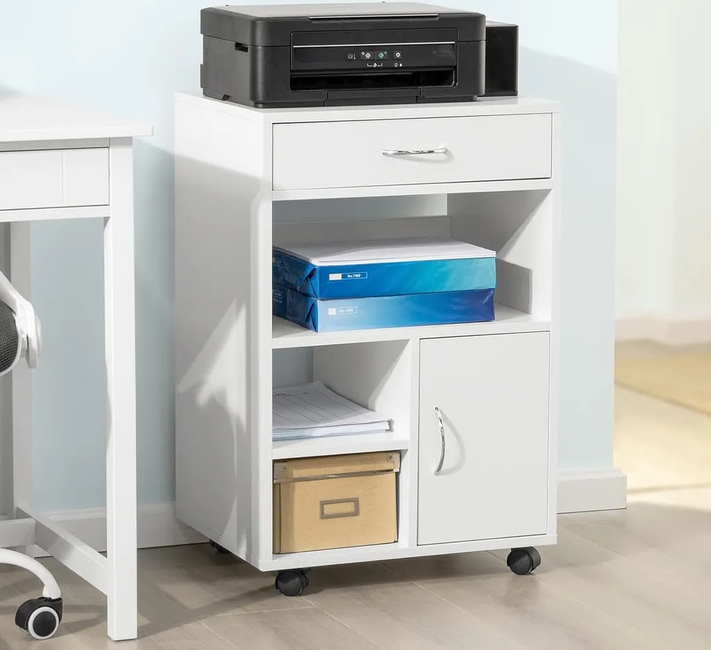 Caisson de Bureau à Tiroirs pour Gagner de l'Espace et Tout Ranger