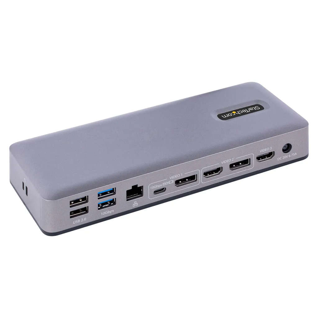 StarTech.com Station d'accueil USB-C Multi-écrans HDMI DP Alt Mode 4K - 5