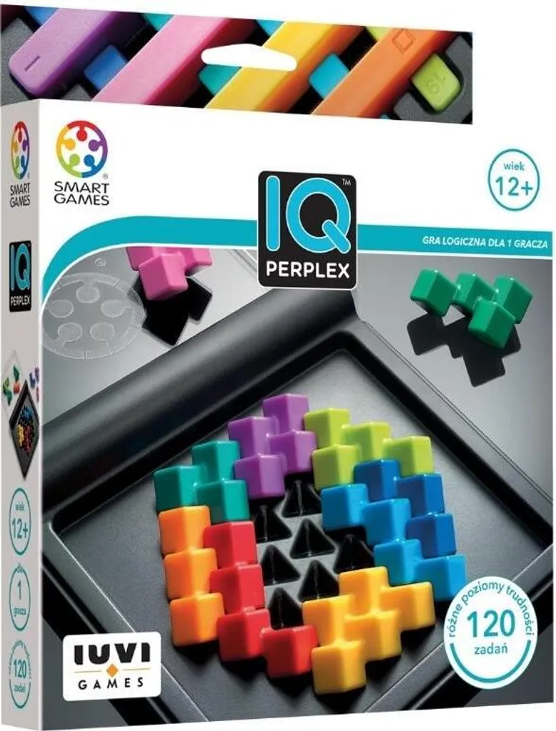 Jeu de réflexion IQ Perplex pour stimuler la mémoire sans écran