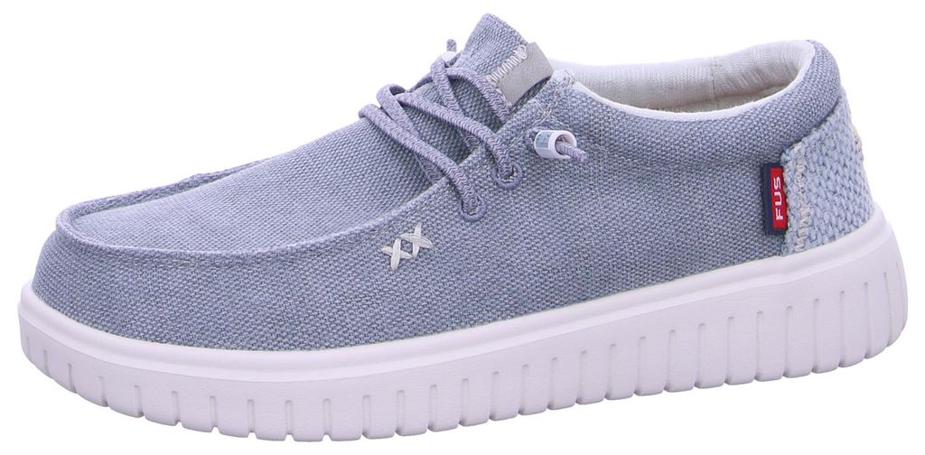 Fusion Leinenschuh Blau Produktbild 
