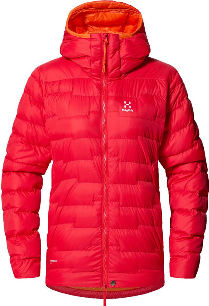 Haglofs Roc Flash Down Jacke Rot M Frau Rot M