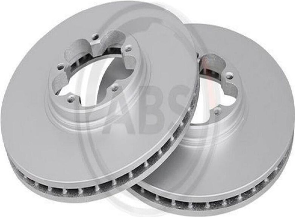 2x A.B.S. Bremsscheibe 17356 für FORD TRANSIT Kasten (FA_ _) 43mm 6 1kg 276mm