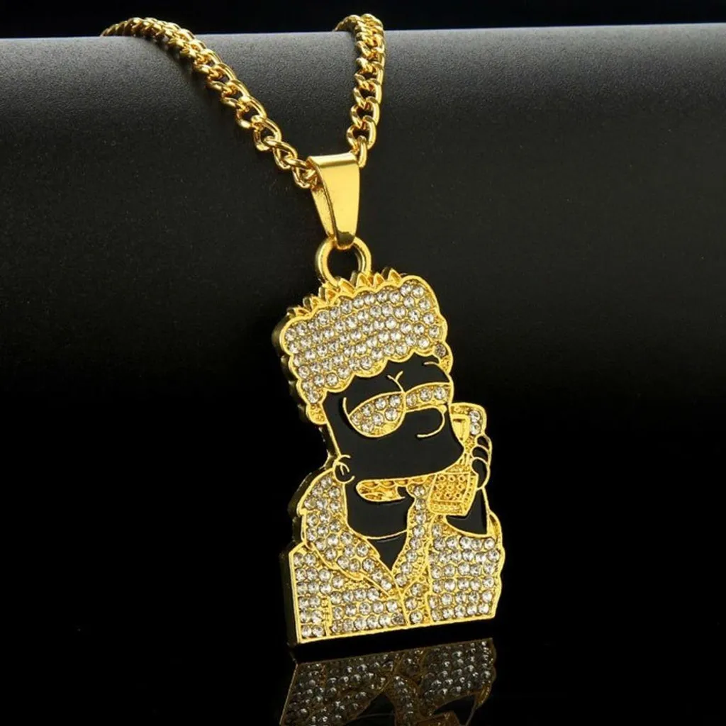 Collana Bart Simpson Colorata - Idea Regalo Ragazzo e Ragazza - 2
