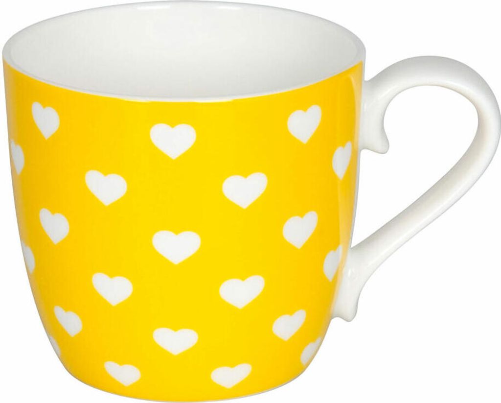Könitz Hearts Sun Becher, Herzen, Tasse, Kaffeetasse, Bone Immagine del prodotto 