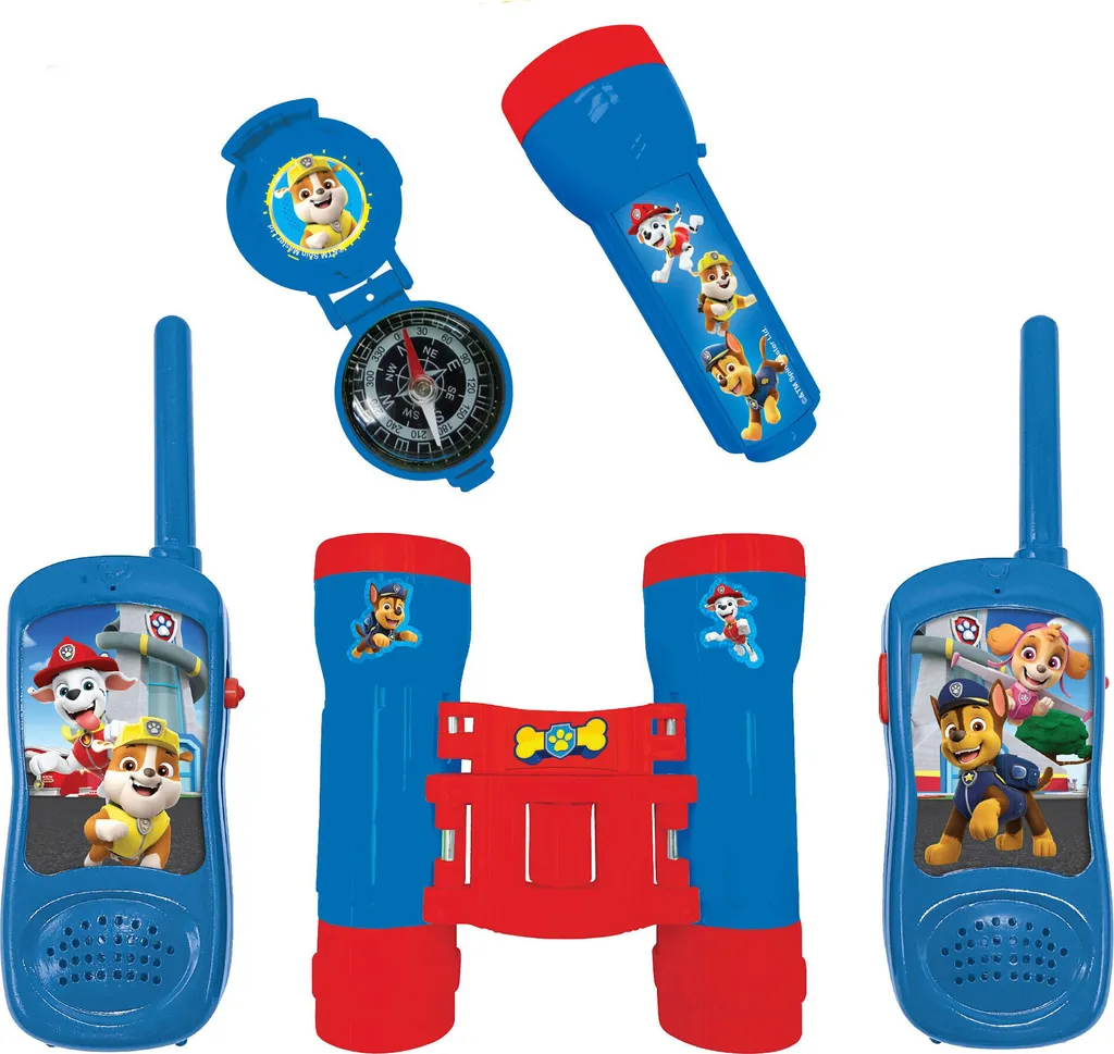 Paire de Talkies-Walkies pour enfant Lexibook Pat Patrouille 100m de portée