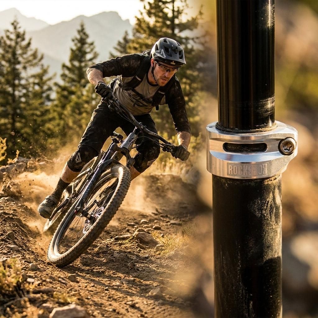 RockShox Begrenzungsschelle Reverb Silber Produktbild 