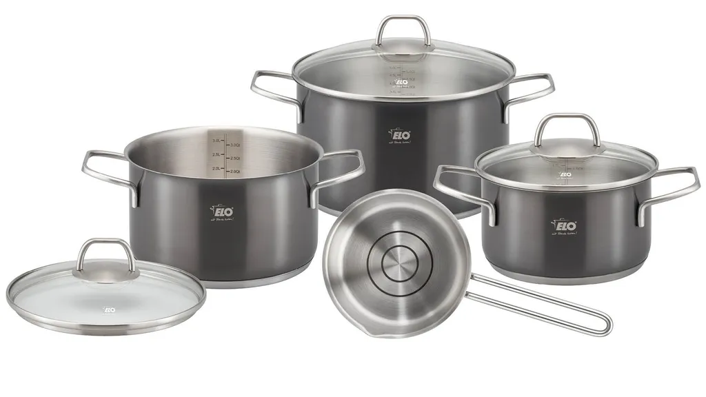 Set Pentole Professionale ELO Twice Select 4 Pz | Acciaio Inox Induzione